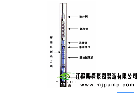 潜油螺杆泵采油系统的组成